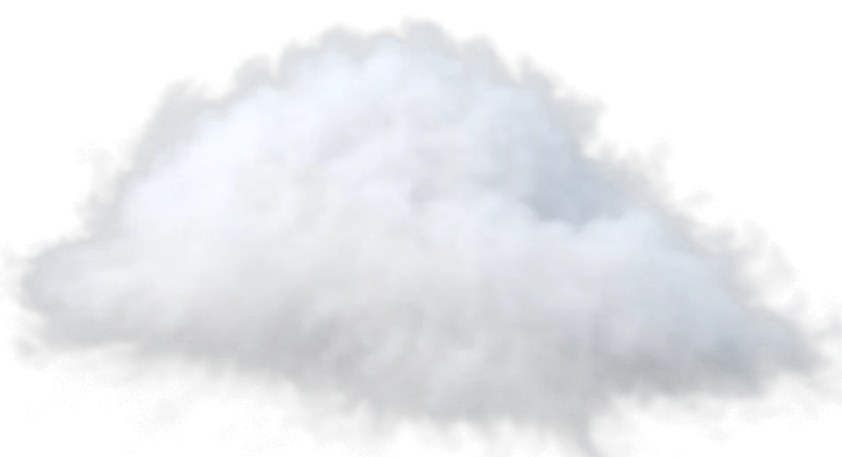 Imagem de Nuvens representando o céu